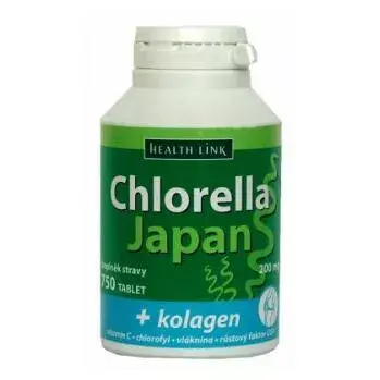 CHlorela Japan s kolagénom 150g